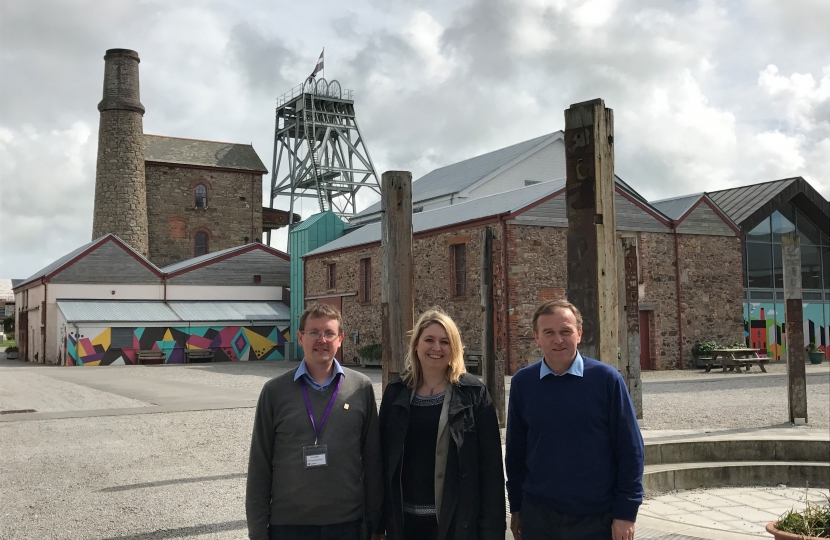 George welcomes Culture Secretary to Heartlands