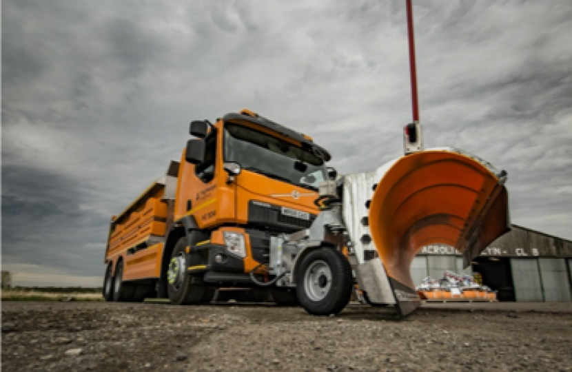  George Welcomes South-West Road Gritters for the Coming Winter