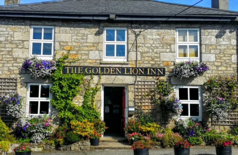 The Golden Lion Inn winner at Great British Pub Awards