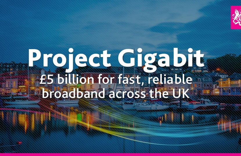 George welcomes the launch of ‘Project Gigabit’