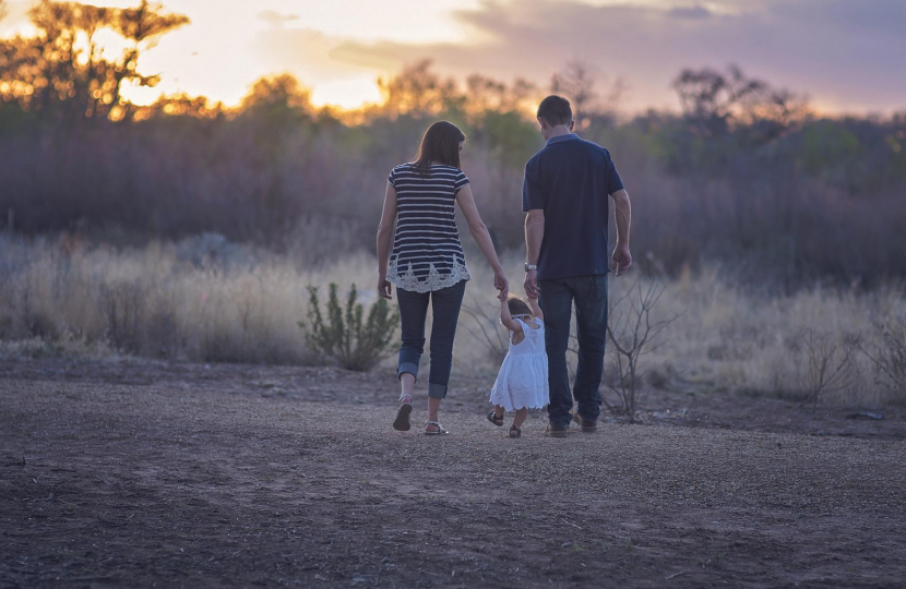 Family Walking