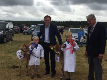 George at Gwinear Show 