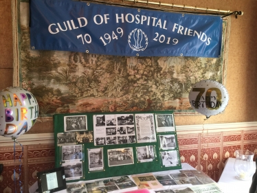 George congratulates Guild of Hospital Friends for Camborne-Redruth Community Hospital