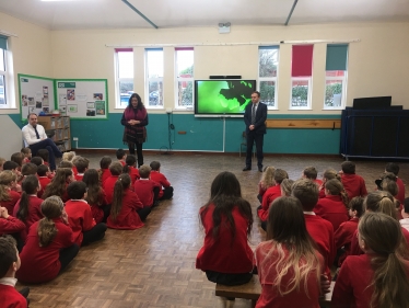 George welcomes £14 billion cash boost for schools in Camborne and Redruth