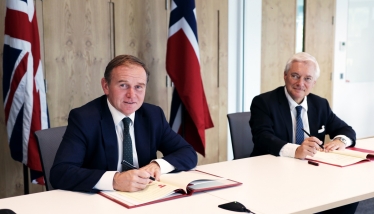 George Welcomes Signing of Historic UK-Norway Fisheries Agreement 