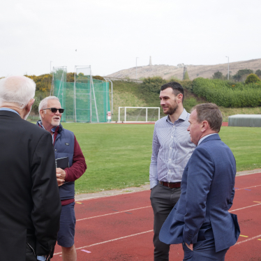 GE visit to Carn Brea